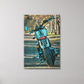 motorcadeaus voor vriendje canvas afdruk (Voorkant)