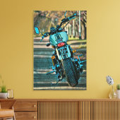 motorcadeaus voor vriendje canvas afdruk (Insitu (Woonkamer))