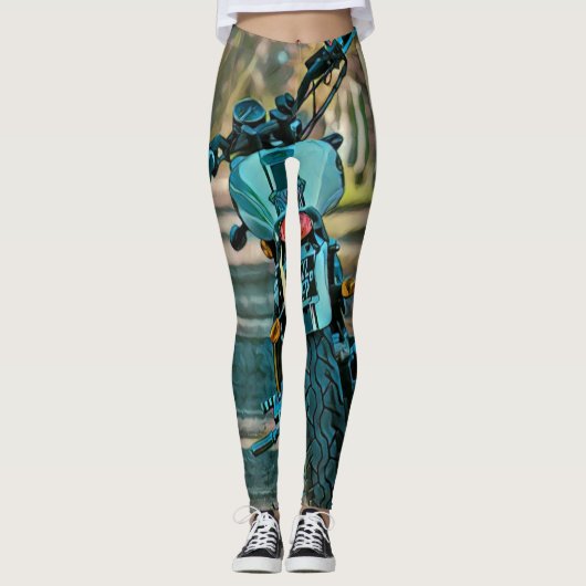 motorcadeaus voor vriendje leggings (Voorkant)