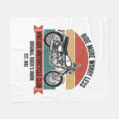  motorclub Est. 1982 Fleece Deken (Voorkant (Horizontaal))