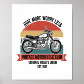 motorclub Est. 1982 Poster (Voorkant)