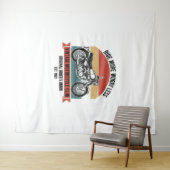  motorclub Est. 1982 Wandkleed (In Situ (horizontaal))