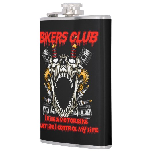 motorclub heupfles (Links)