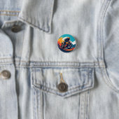 Motorcoureur Racen Ronde Button 3,2 Cm (In situ)