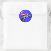 Motorcross 300 ronde sticker (Tas)