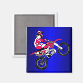 Motorcross 302 magneet (Voorkant / Achterkant)