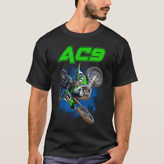 Motorcross AC9 Cianciarulo 9 Adam T-shirt (Voorkant)
