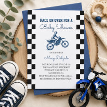 Motorcross Baby Shower