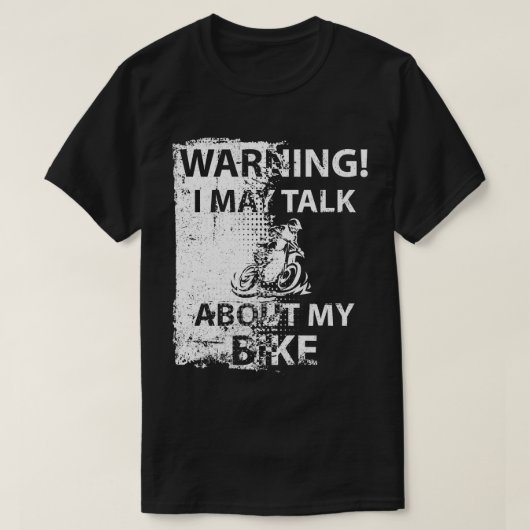 Motorcross Biker Freestyle Stunt 33 T-shirt (Design voorkant)