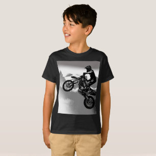 Motorcross Biker - Rocky Mountains T-shirt