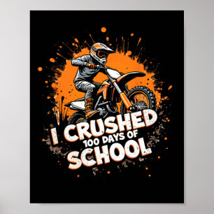 Motorcross Dirt Bike Kinder Jeugd Ik Verpletterd 1 Poster