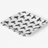 Motorcross Dirt Bike Verjaardagsfeestje Papieren Bordje (Gebogen)