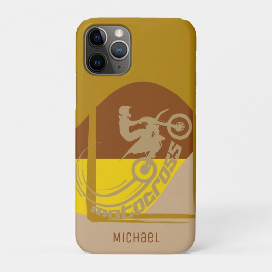 Motorcross dirtbike moto-x mx Case-Mate iPhone case (Achterkant)