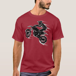 Motorcross Drag Racer Dirt Biker Motorsports T-shirt
