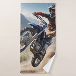 Motorcross Energie!! Bad Handdoek