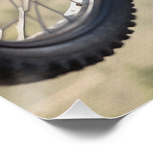 Motorcross Energie!! Perfect Poster (Hoek)