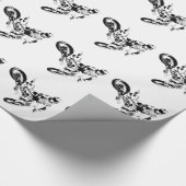 Motorcross Extreme sporten Cadeaupapier (Hoek)