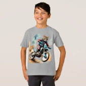 Motorcross Fietsfiets Fietsen Cycle T-shirt (Voorkant volledig)