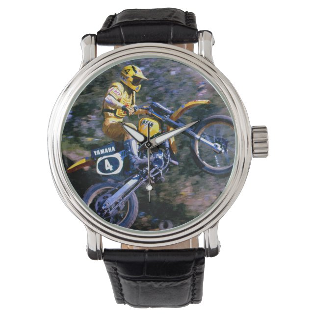  motorcross horloge - Hurricane (Voorkant)