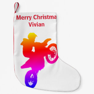 Motorcross Kerstkous Kleine Kerstsok