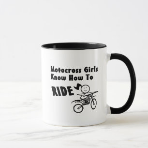 Motorcross meisjes mok