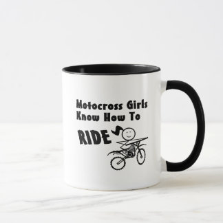 Motorcross meisjes mok