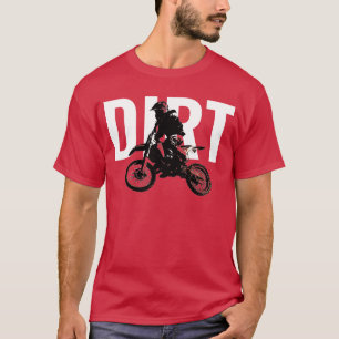 Motorcross Motorcycle Sport Pop Art Dirt T-shirt
