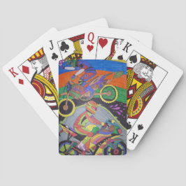 Motorcross Motorfiets Poker Speelkaarten