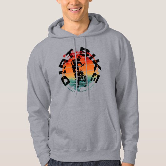 Motorcross-motorrijder Hoodie (Voorkant)