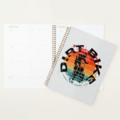 Motorcross-motorrijder Planner (Display)