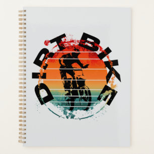 Motorcross-motorrijder Planner