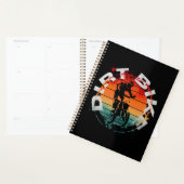 Motorcross-motorrijder Planner (Display)