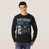 Motorcross MX 2e Gift 2 Jaar Oud Vuilfiets Birthda T-shirt (Voorkant volledig)