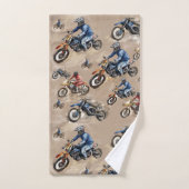 Motorcross off-road art bad handdoek (Handdoek)