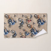 Motorcross off-road art bad handdoek (Handdoek)