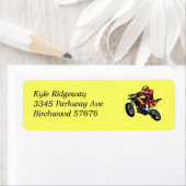 Motorcross retouradres Label LL (Insitu)