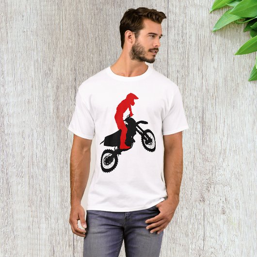 Motorcross Rider Mannen T-Shirt