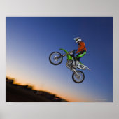 Motorcross Rider Poster (Voorkant)