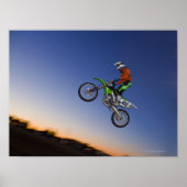 Motorcross Rider Poster (Voorkant)
