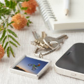 Motorcross Rider Sleutelhanger (Zijkant)