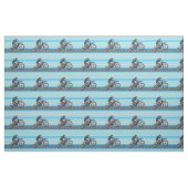 Motorcross Rider Stof (Fat Quarter)