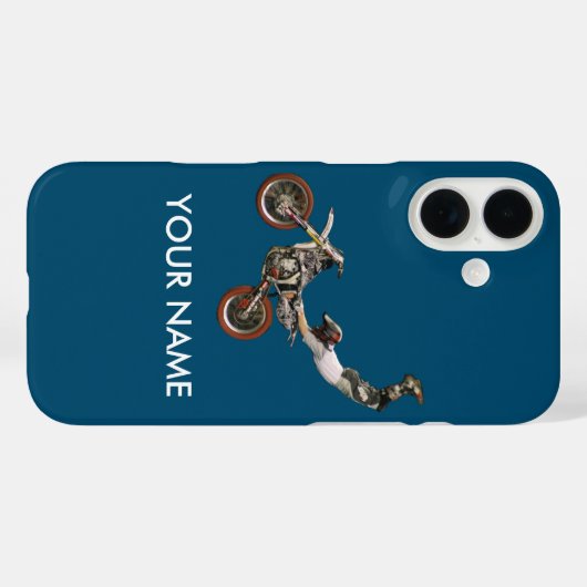 motorcross-sprong Case-Mate iPhone case (Achterkant (horizontaal))