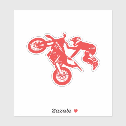 Motorcross Sticker (Vel)