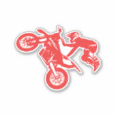 Motorcross Sticker (Voorkant)