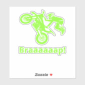 Motorcross Sticker (Vel)