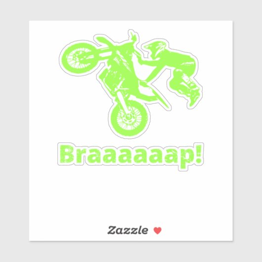 Motorcross Sticker (Vel)