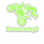 Motorcross Sticker (Voorkant)