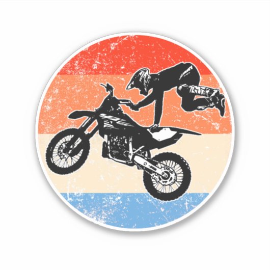 Motorcross Sticker (Voorkant)