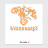 Motorcross Sticker (Vel)