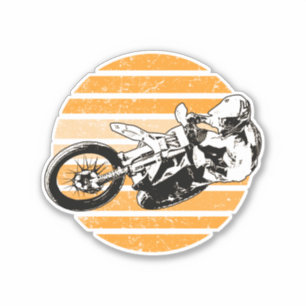 Motorcross Sticker
